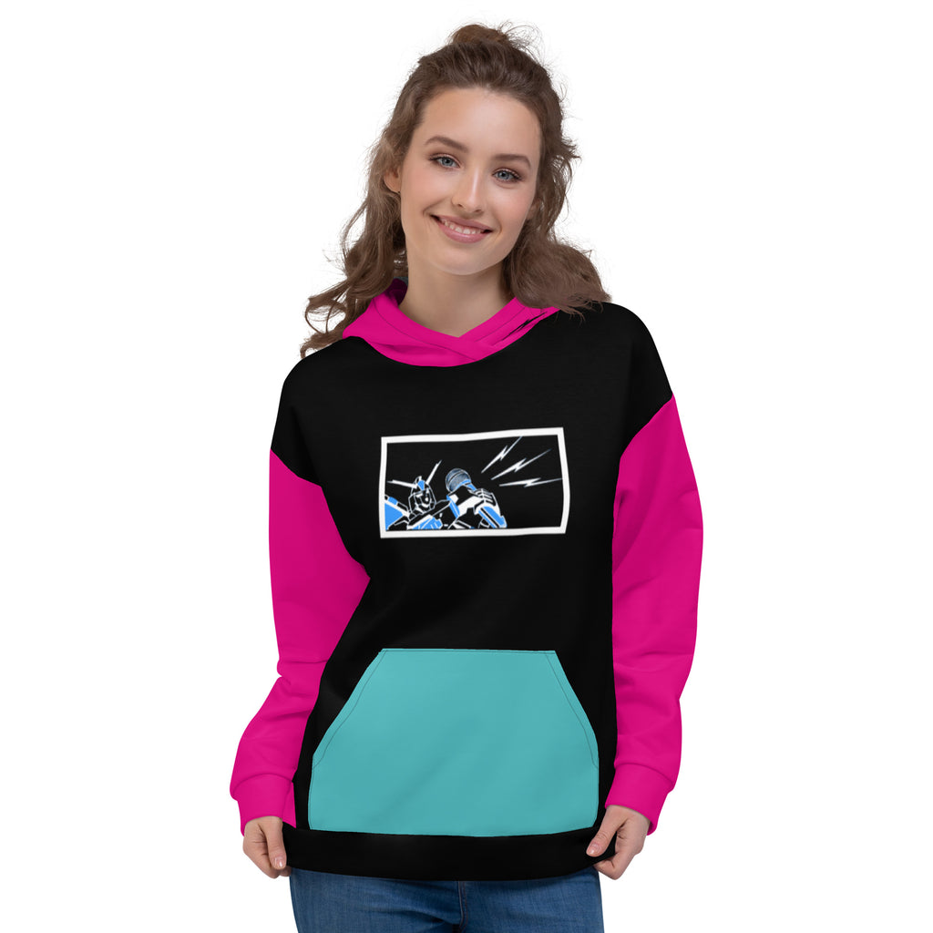 Robot Karaoke Unisex Hoodie