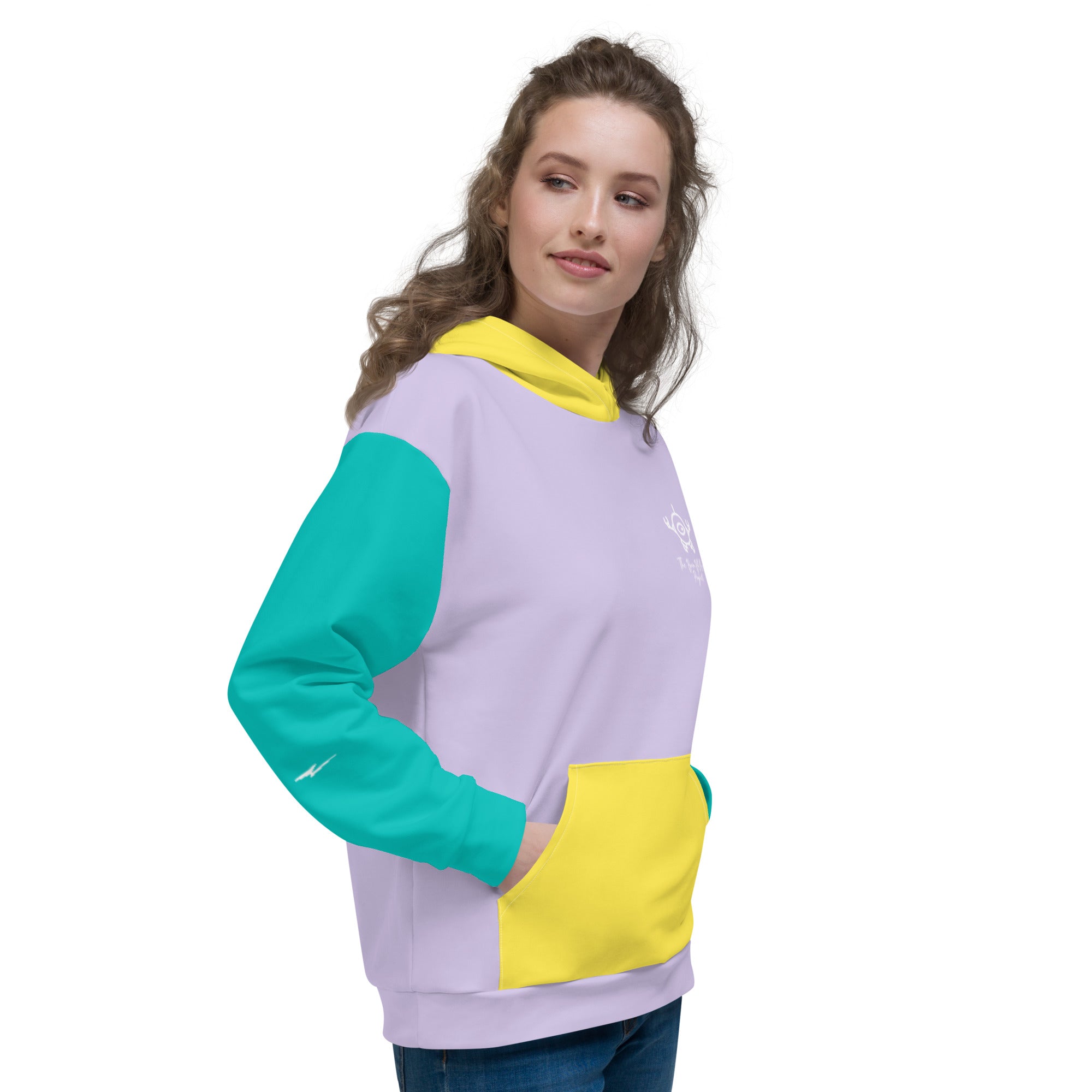 Mini-Bot Pastel Unisex Hoodie