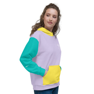 Mini-Bot Pastel Unisex Hoodie