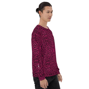 Pink Cheetah Unisex Sweatshirt