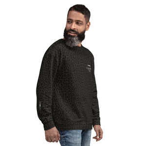 Black Cheetah Unisex Sweatshirt