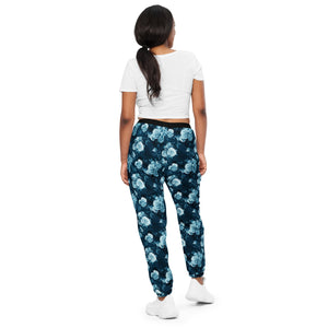 TBP Blue Floral Unisex Track Pants