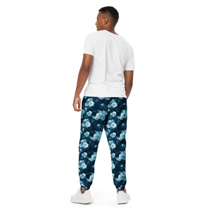 TBP Blue Floral Unisex Track Pants