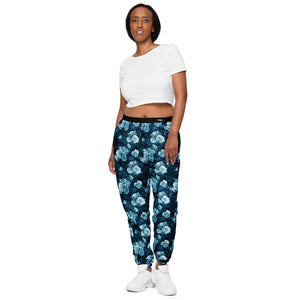 TBP Blue Floral Unisex Track Pants