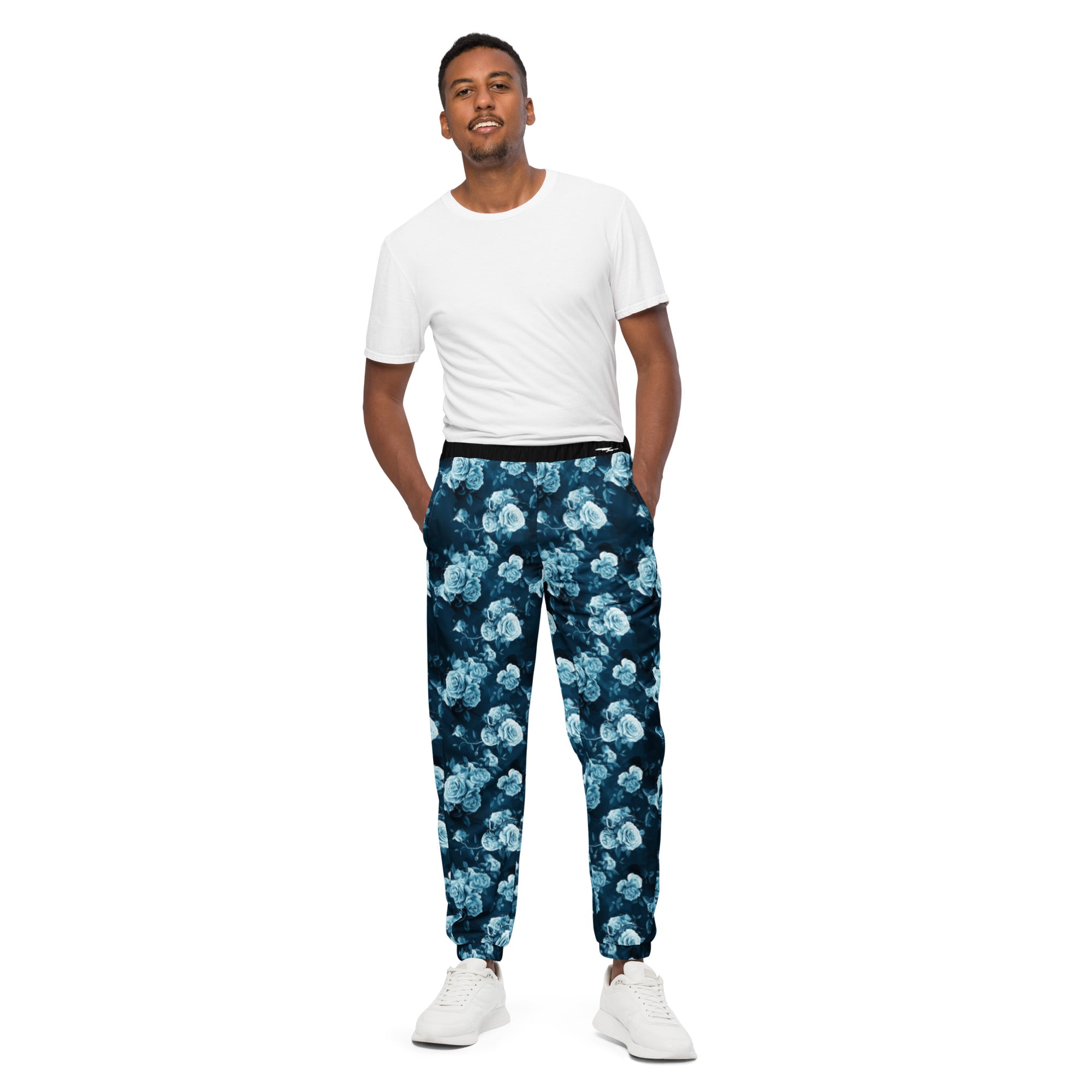 TBP Blue Floral Unisex Track Pants