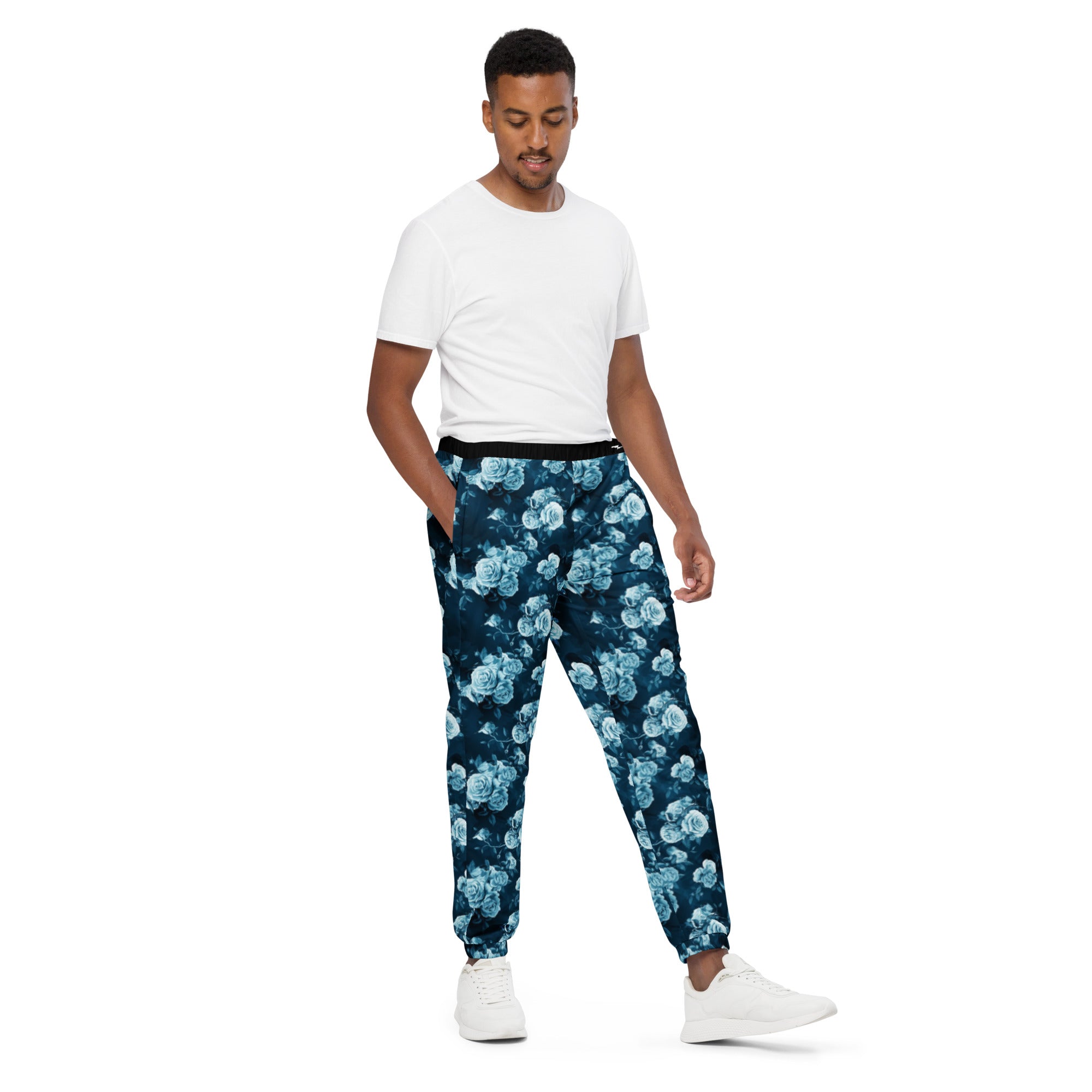 TBP Blue Floral Unisex Track Pants