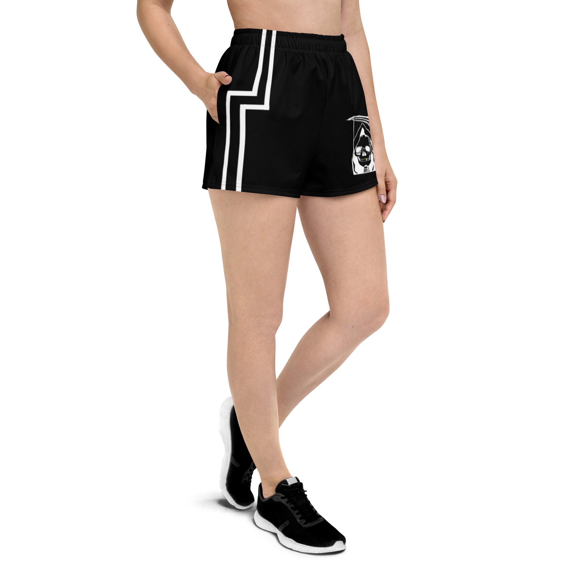 Gold Tooth Reaper Women's Athletic Short Shorts