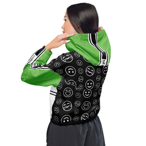 Amber Smilezz Women’s Cropped Windbreaker