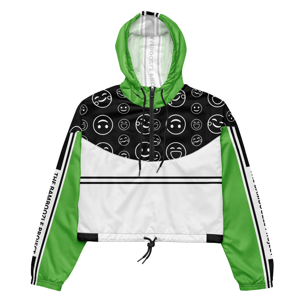 Amber Smilezz Women’s Cropped Windbreaker