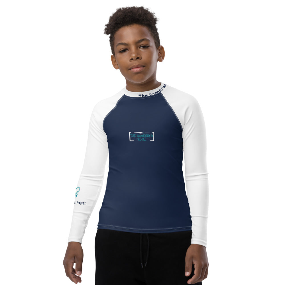 Robot Karaoke Youth Rash Guard