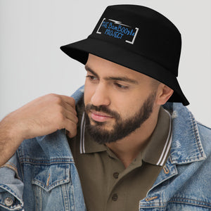 BamBoozle Project Blue Text Bucket Hat