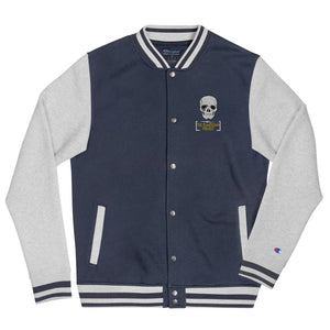 Skull Crusher Embroidered Champion Bomber Jacket