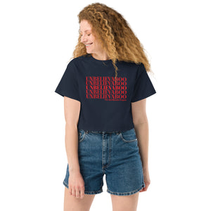 Unbelievaboo Champion crop top