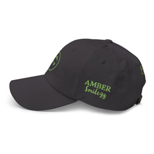 Amber Smilezz Green Logo Hat