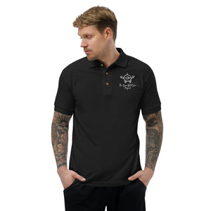 Mini Bot Embroidered Polo Shirt