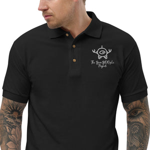 Mini Bot Embroidered Polo Shirt