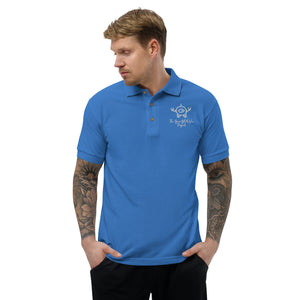 Mini Bot Embroidered Polo Shirt