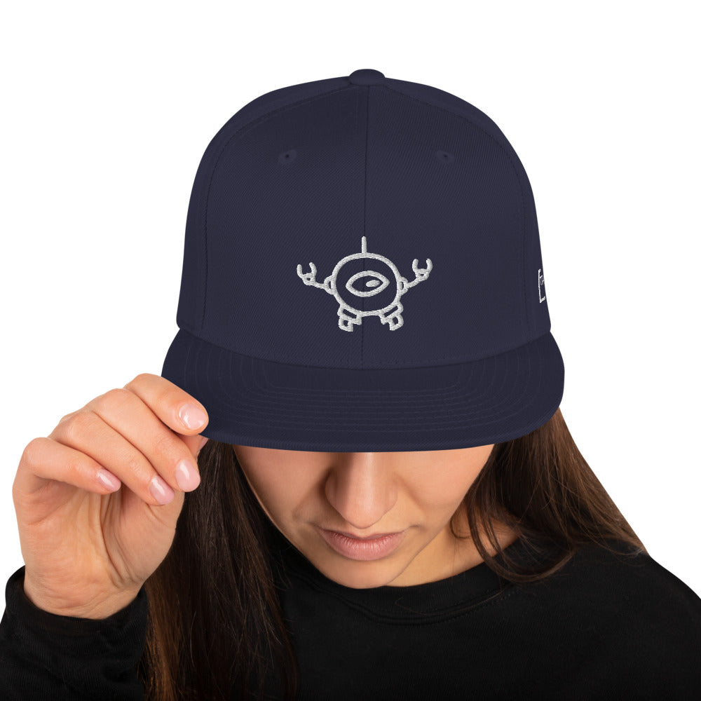 Mini-Bot Snapback Hat