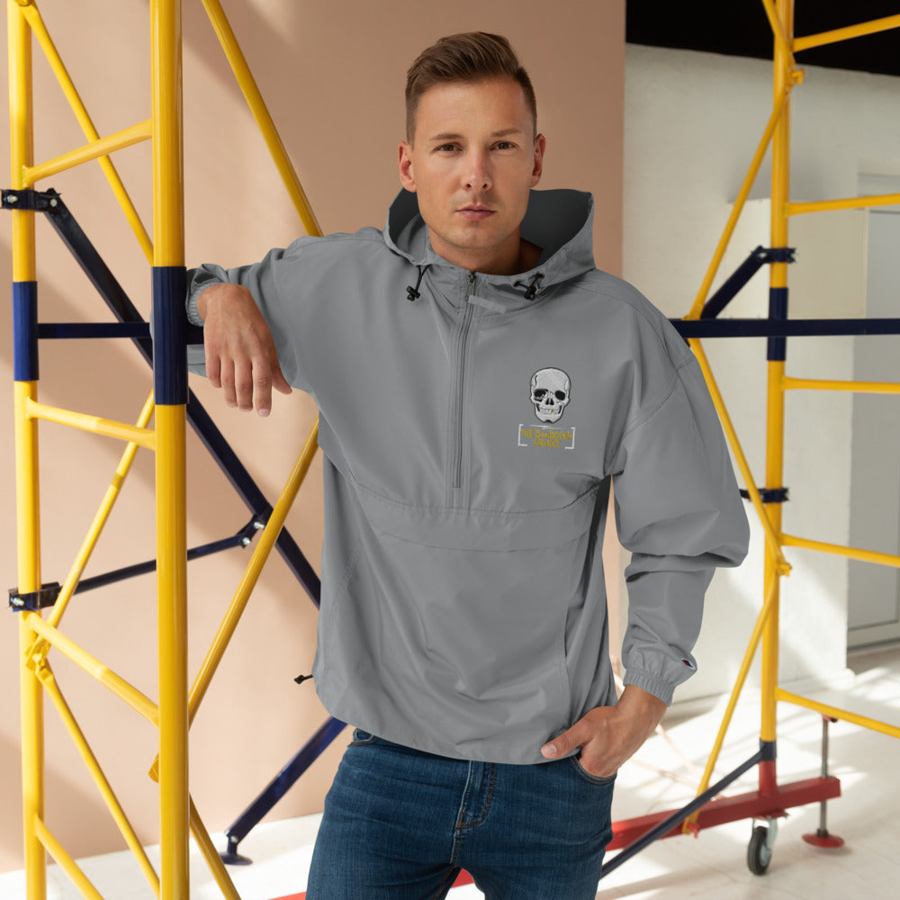 Skull Crusher Embroidered Champion Packable Jacket
