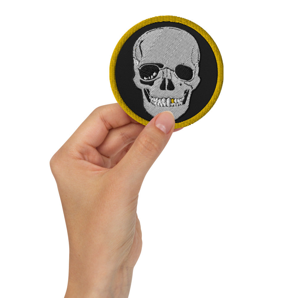 Skull Crusher Embroidered patch