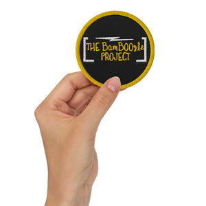 BamBOOzle Project Gold Embroidered patch