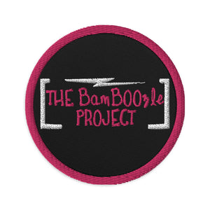 BamBOOzle Project Pink Embroidered patch