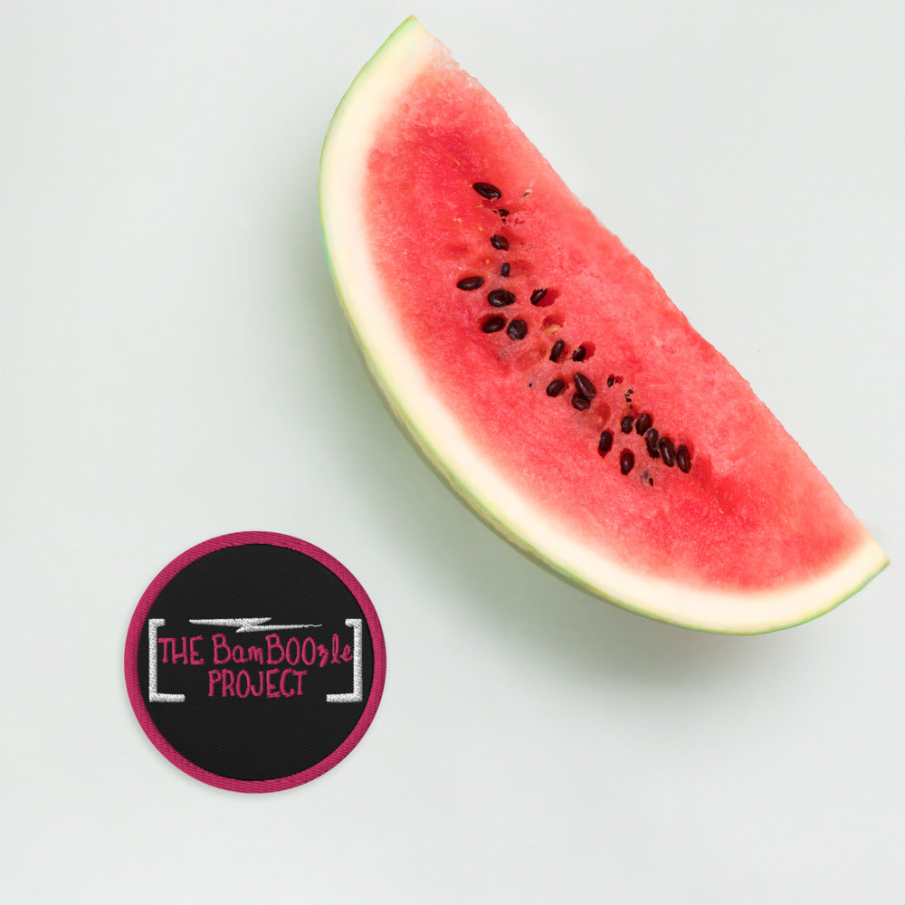 BamBOOzle Project Pink Embroidered patch