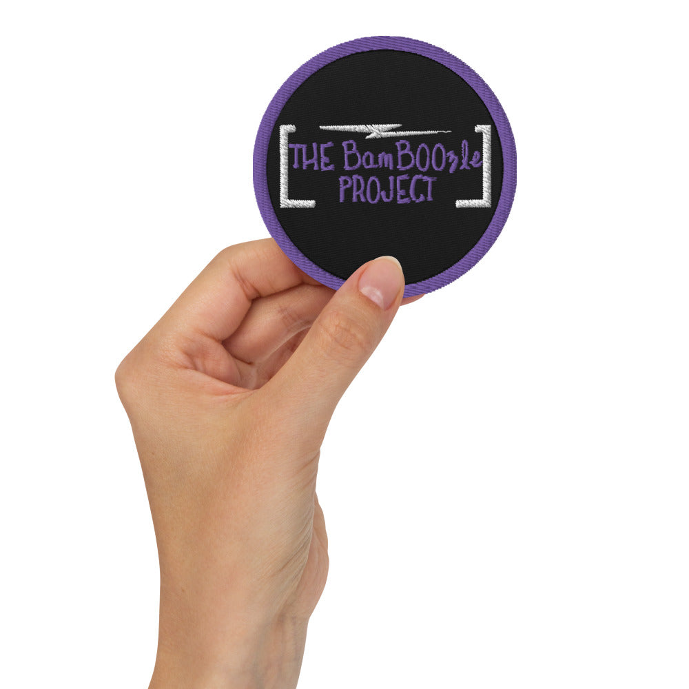 BamBOOzle Project Purple Embroidered patch