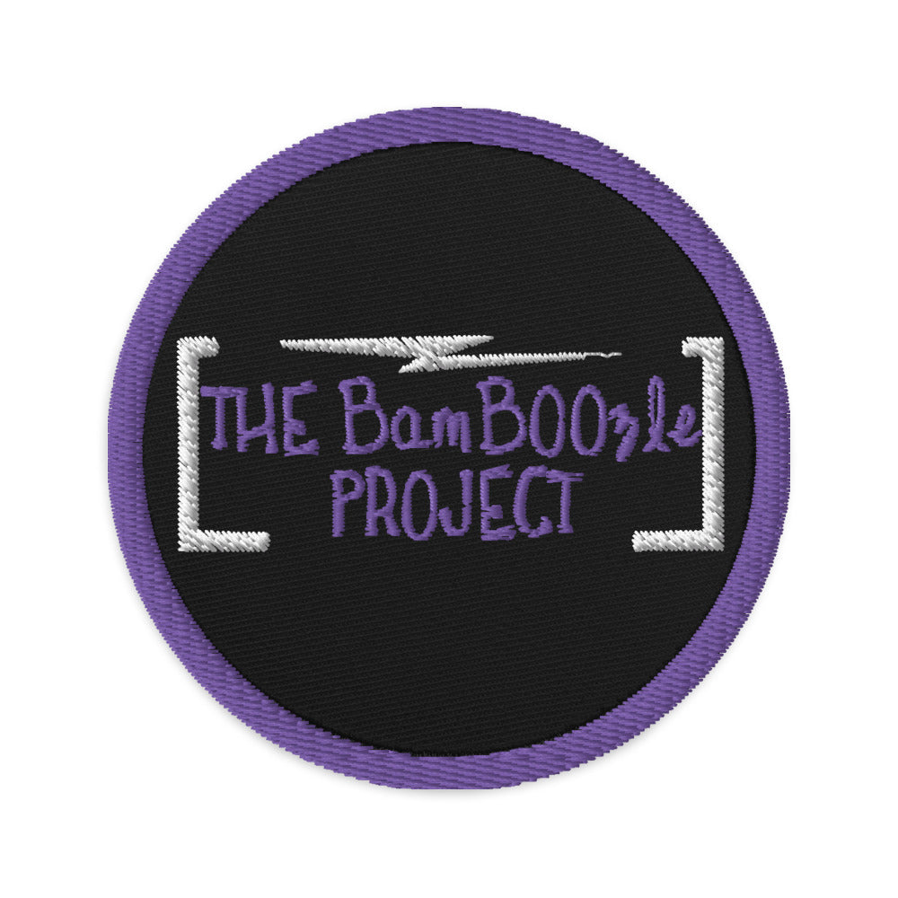 BamBOOzle Project Purple Embroidered patch