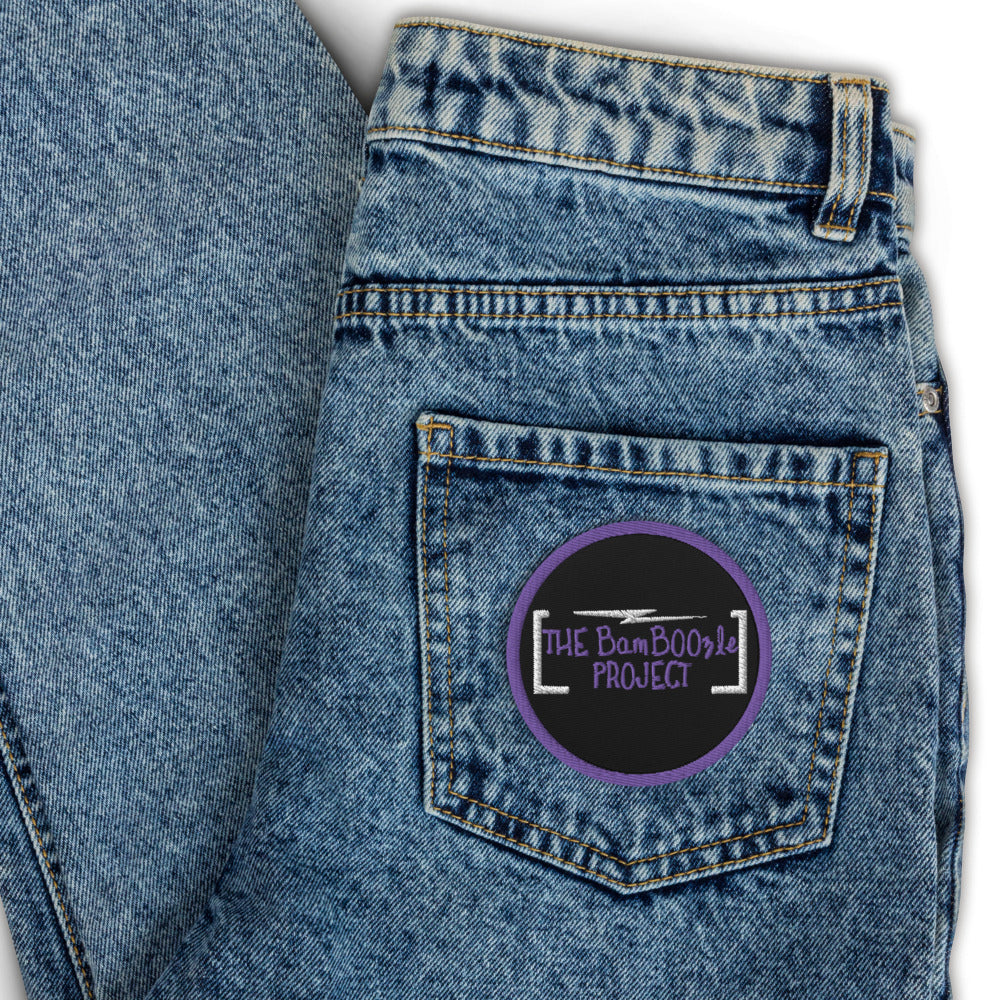 BamBOOzle Project Purple Embroidered patch