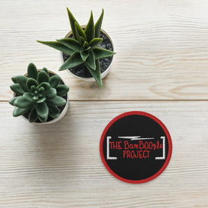 BamBOOzle Project Red Embroidered patch