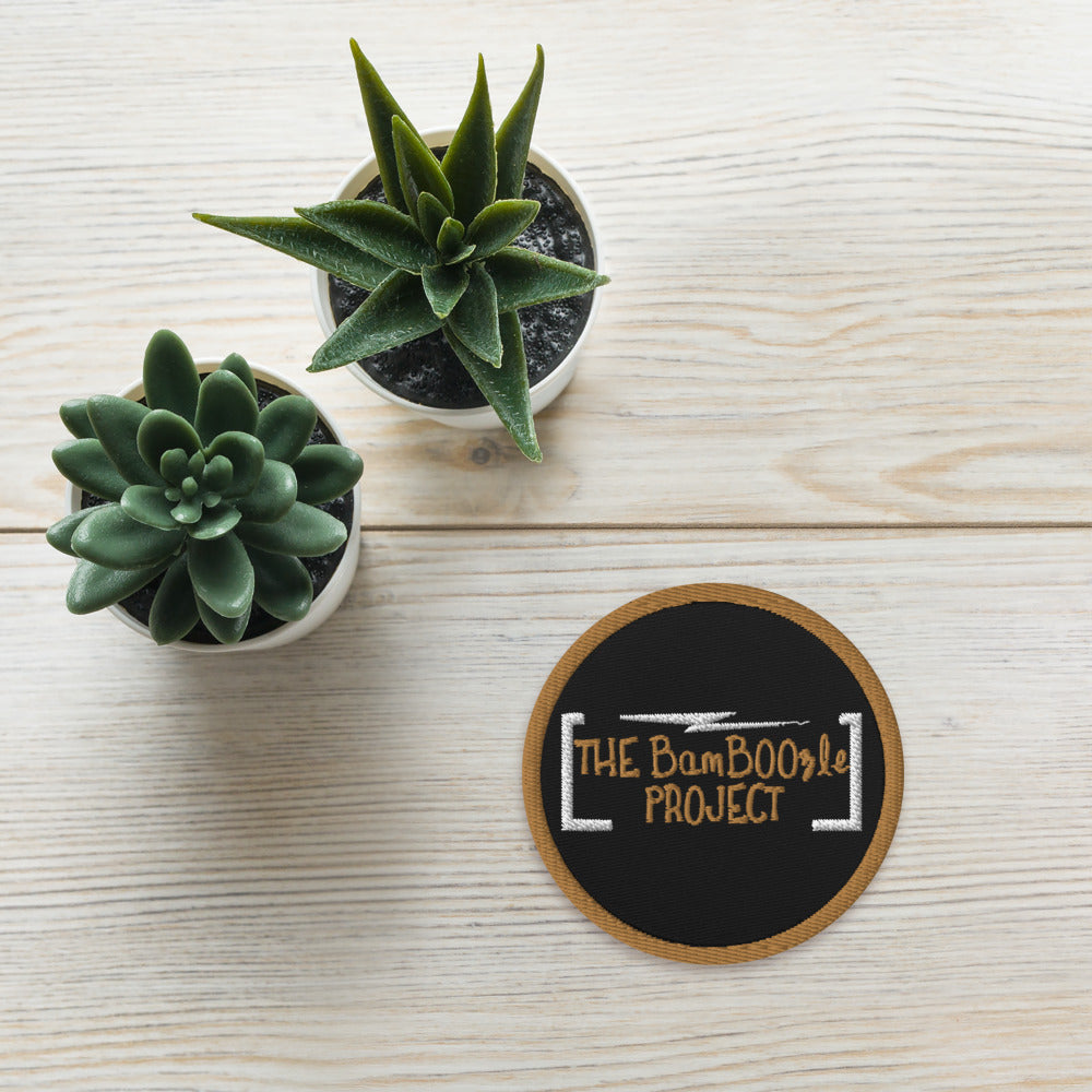 BamBoozle Project Pure Gold Embroidered patch