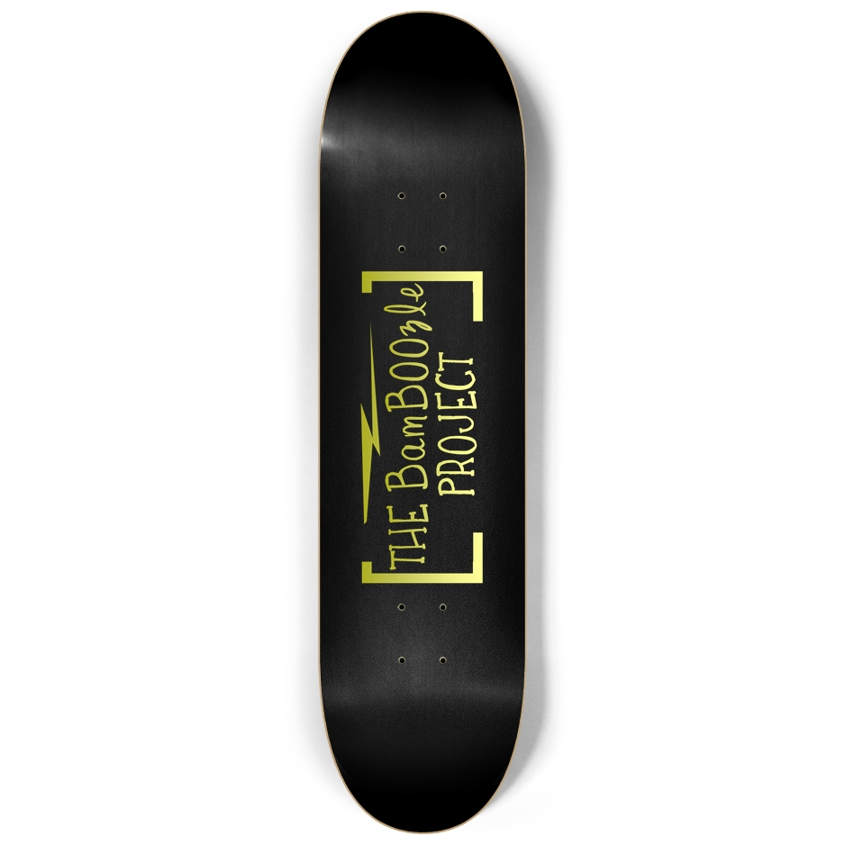 Bamboozle Project Gold Logo Deck - 8.25