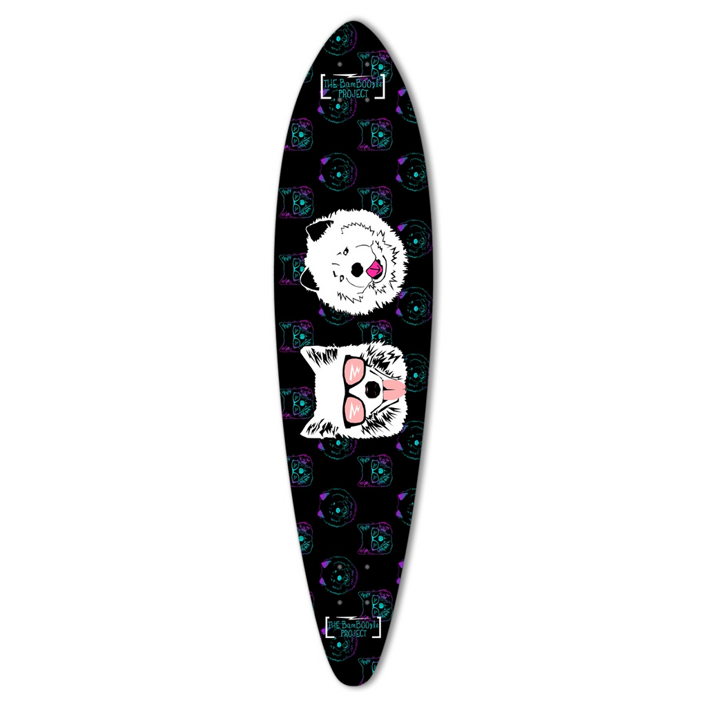 Boo & Chimmie Revolution Pin Tail Long Board