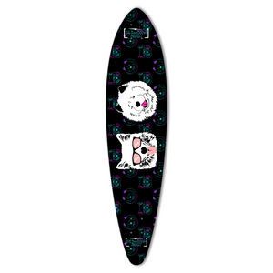 Boo & Chimmie Revolution Pin Tail Long Board