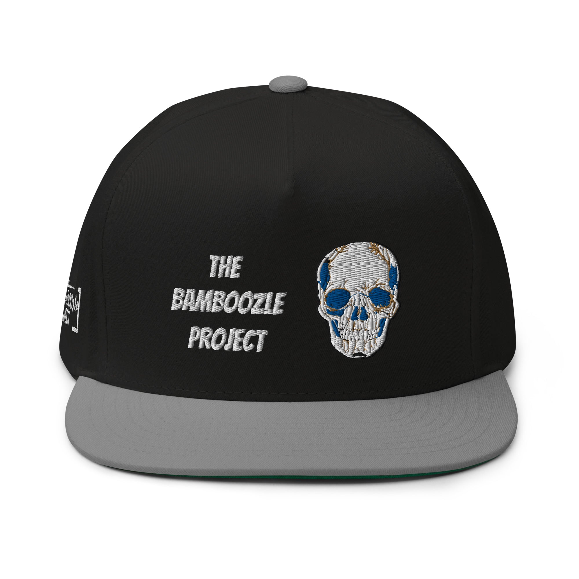 Electric Sugar Skull Flat Bill Cap