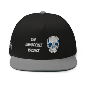 Electric Sugar Skull Flat Bill Cap