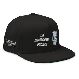 Electric Sugar Skull Flat Bill Cap