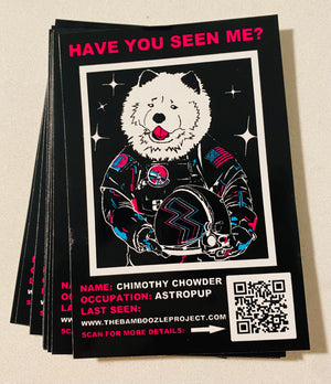 Chimothy Chowder - Astropup sticker