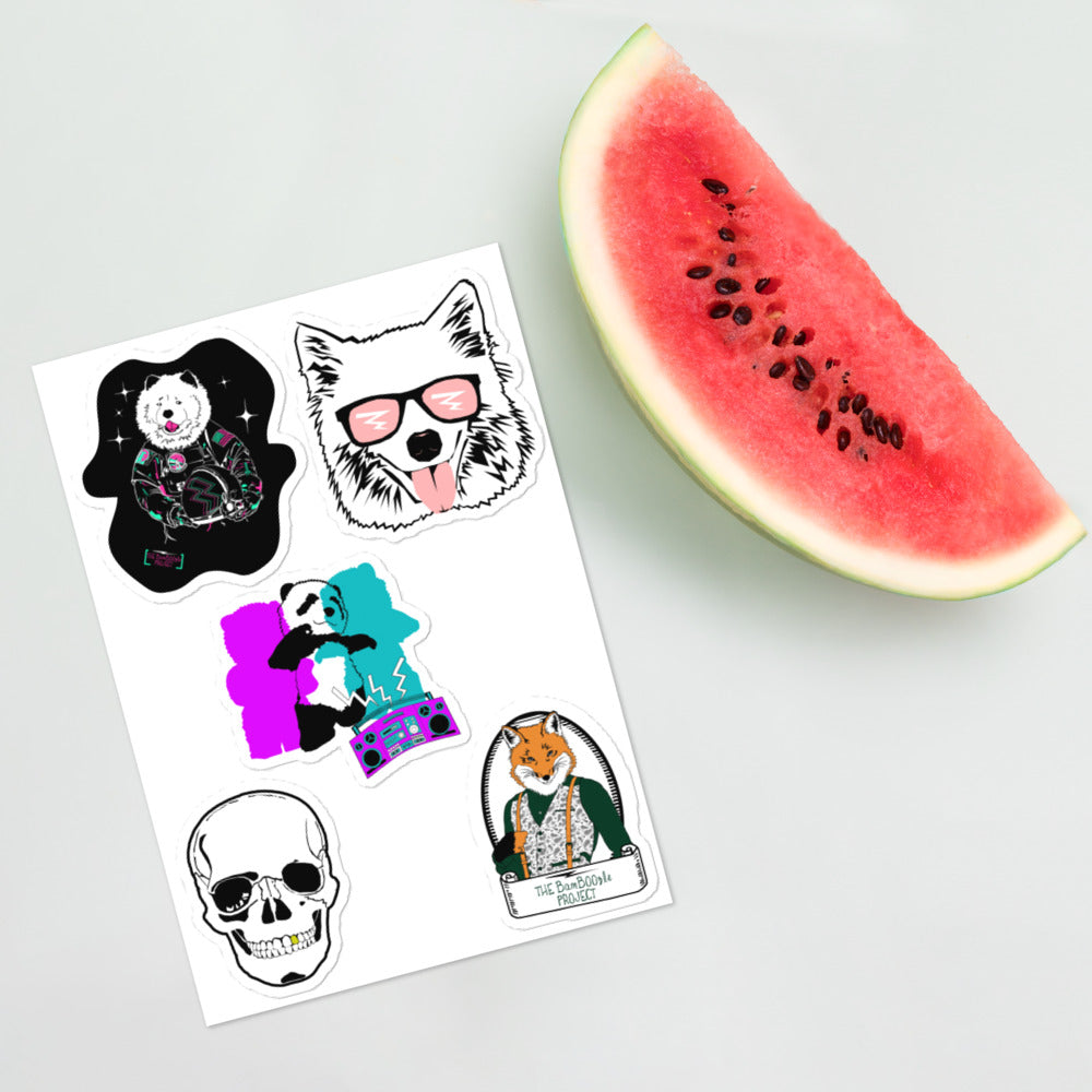 BamBoozle Project Sticker sheet