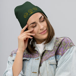 Amber Smilezz Embroidered Beanie