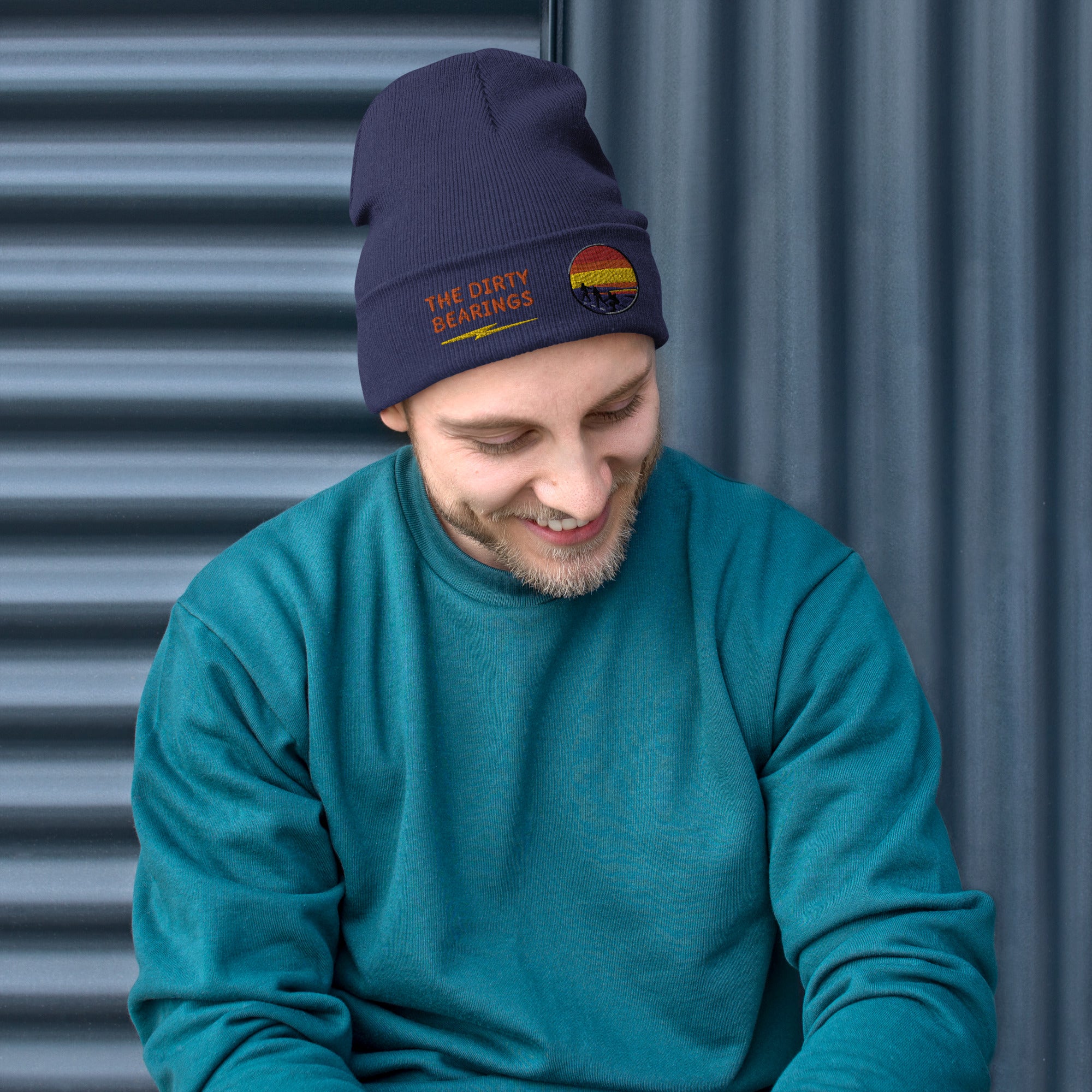 The Dirty Bearings Embroidered Beanie