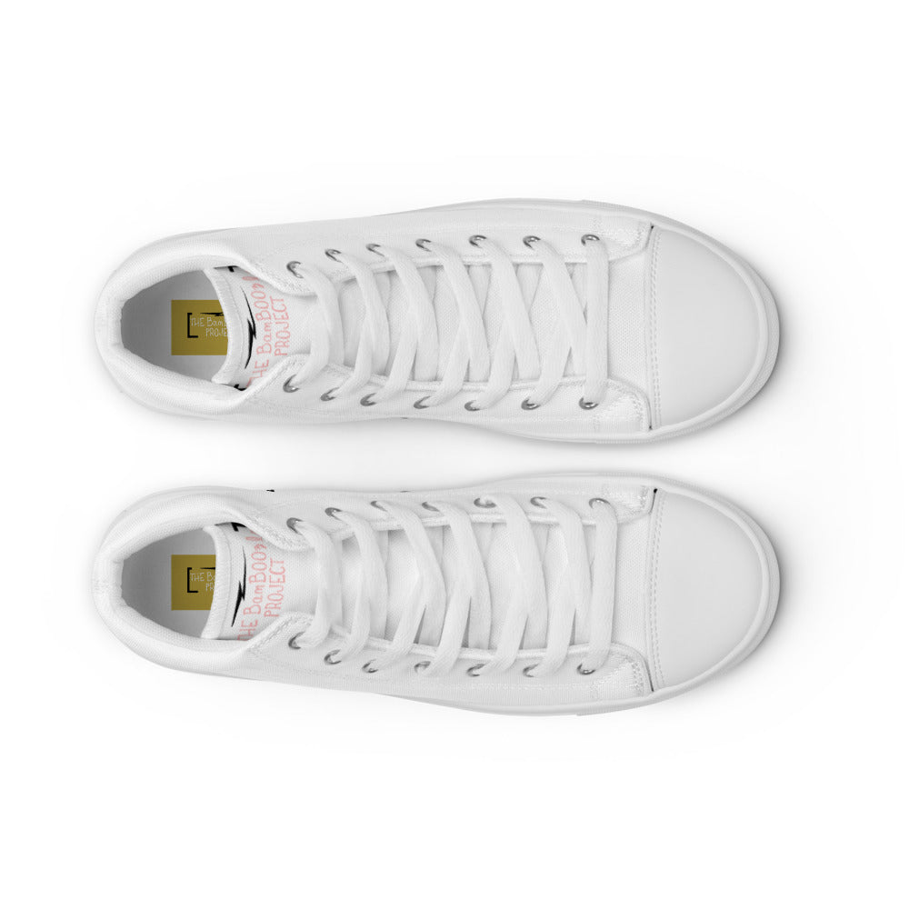 Men’s Skull Crusher high top canvas shoes