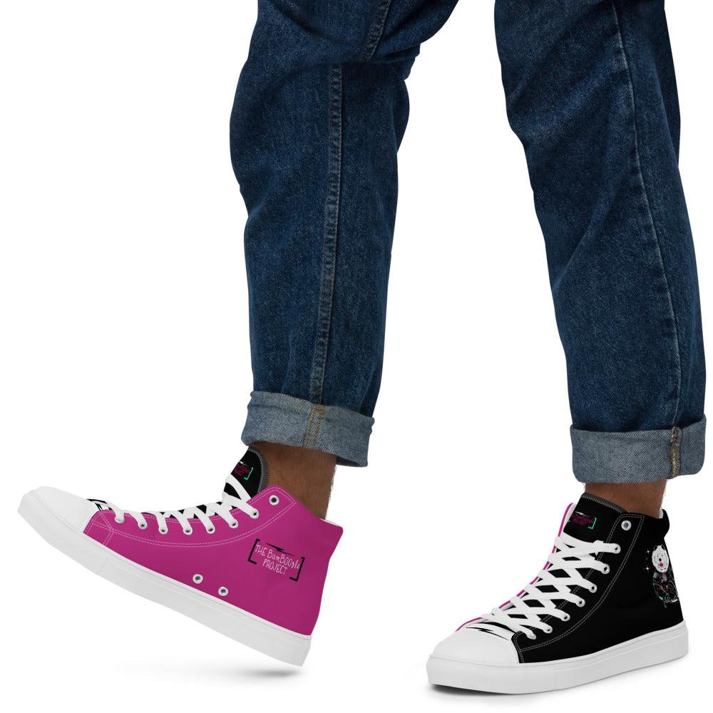 Men’s Chimothy Chowder Astropup high top canvas shoes