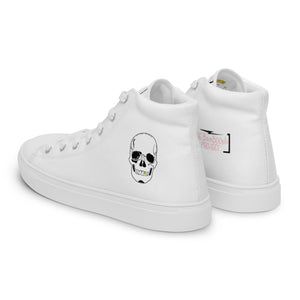 Men’s Skull Crusher high top canvas shoes