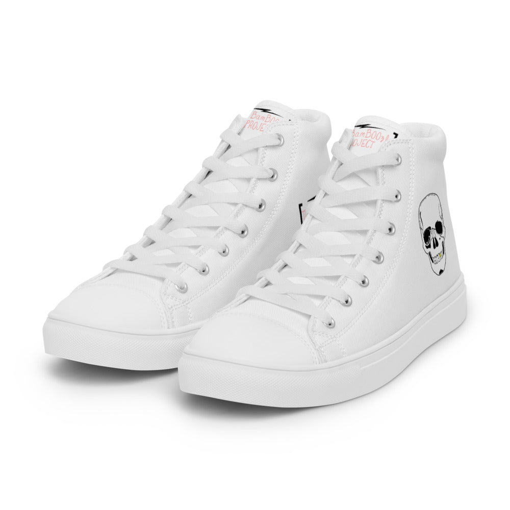 Men’s Skull Crusher high top canvas shoes