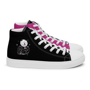 Men’s Chimothy Chowder Astropup high top canvas shoes