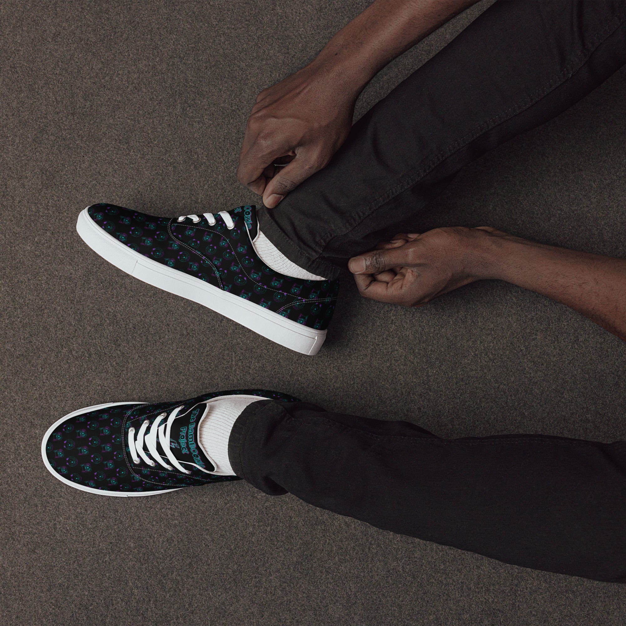 Boo & Chimmie Revolution Men’s lace-up canvas shoes