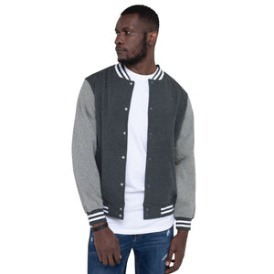 Electric Sugar Skull Men's Letterman Jacket