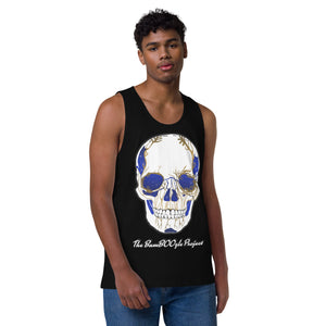 Electric Sugar Skull Men’s premium tank top